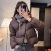 Новая хлопковая одежда женская зимняя короткая свободная утолщенная хлопковая одежда модные хлопковые куртки хлебная одежда маленькие куртки