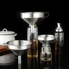 Spice Cooking Oil Filter Stainless Steel Funnel Oil Liquid Funnel  For Canning