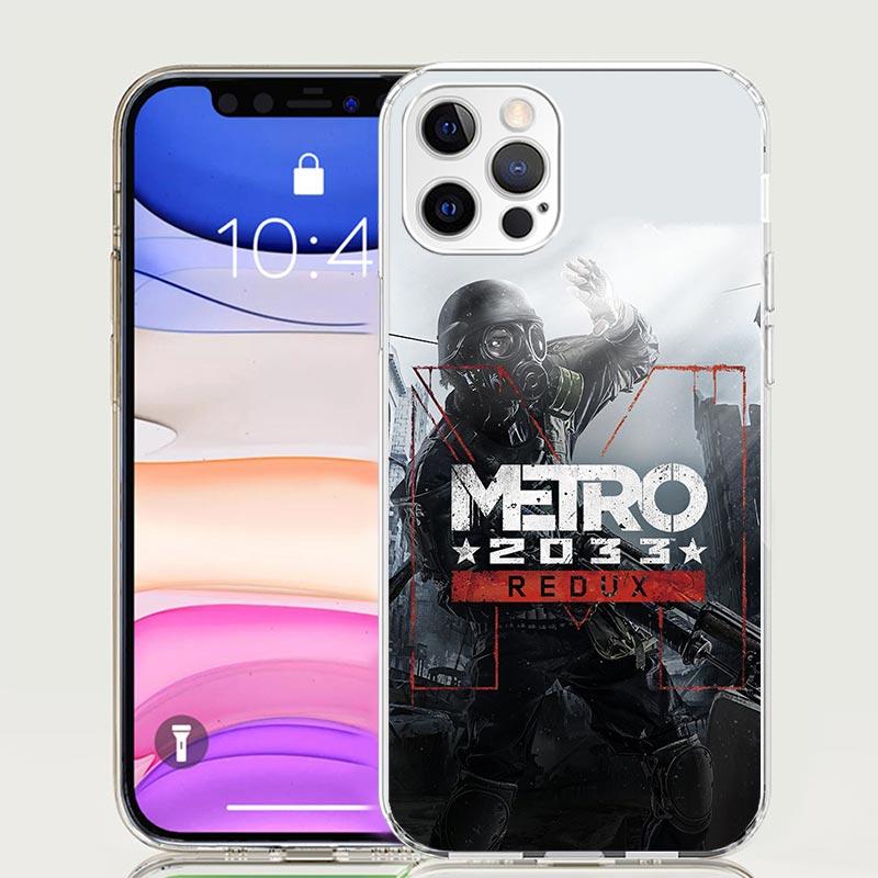 Чехол для телефона Metro 2033 для Apple iPhone 17 Air 16 15 Plus 14 + 13 Mini 12 11 Pro Max 7 8 SE 16Max Мягкий чехол Coque 17 Air 1