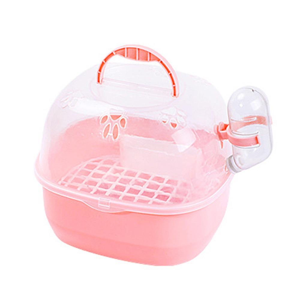 Transparent Travel Bird Cage Large Space Small Animal Carrier Universal Parrot Carry Box  Small Pet