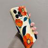 Красивый чехол для телефона с цветами для Oppo Reno14 Reno13 Reno12 Reno11 Reno10 Reno8 Reno7 Reno6 F Z T SE Pro 4G 5G Глянцевая пленка Жесткий