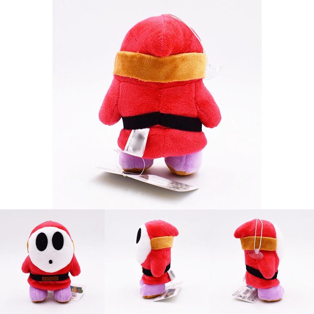 Super Soft Shy Guy Plush Doll Figure From Bros 15cm