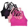 Cross Beauty Back Sports Bra No Steel Ring Yoga Running Vest Quick-drying Shockproof Large Size Women Sports Bra