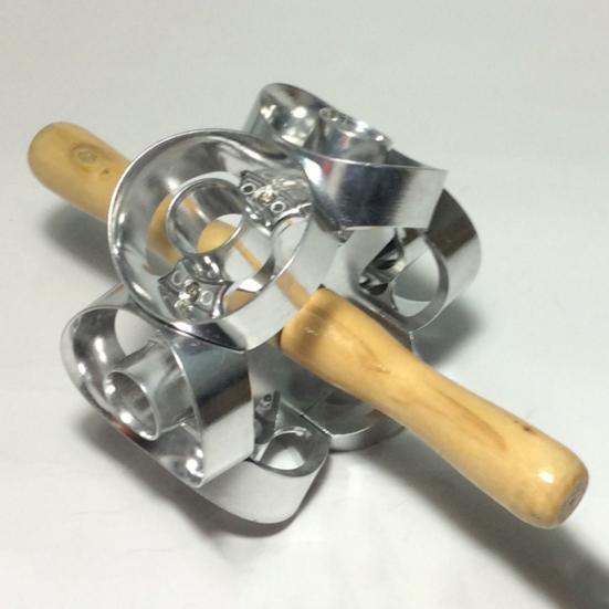 Форма для пончиков из нержавеющей стали, 6-гнездная форма для выпечки, круглые формочки для печенья, универсальный кухонный инструмент для печенья, бисквитов, мини-пирожных, закусок и десертов