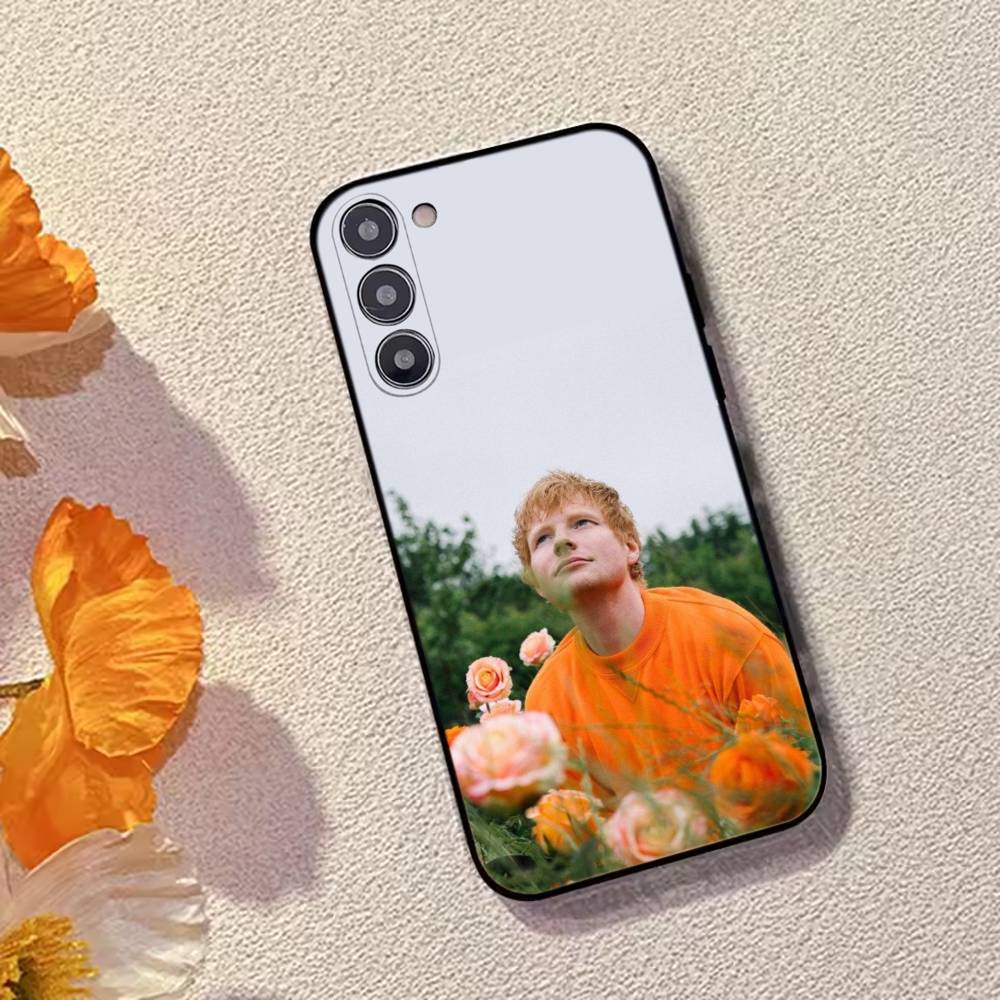 Чехол для телефона Ed Sheeran Горячий певец Черный Силикон Мягкий Для Samsung Galaxy A73,A72,A71,A70,A53,A52,A51
