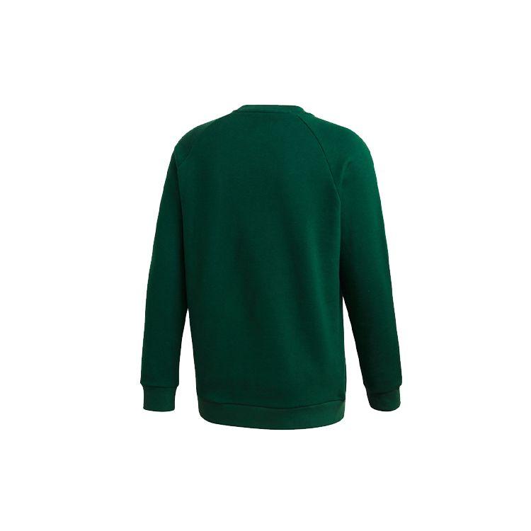 adidas Толстовка Originals Trefoil Crew, мужские топы, зеленая GJ8296