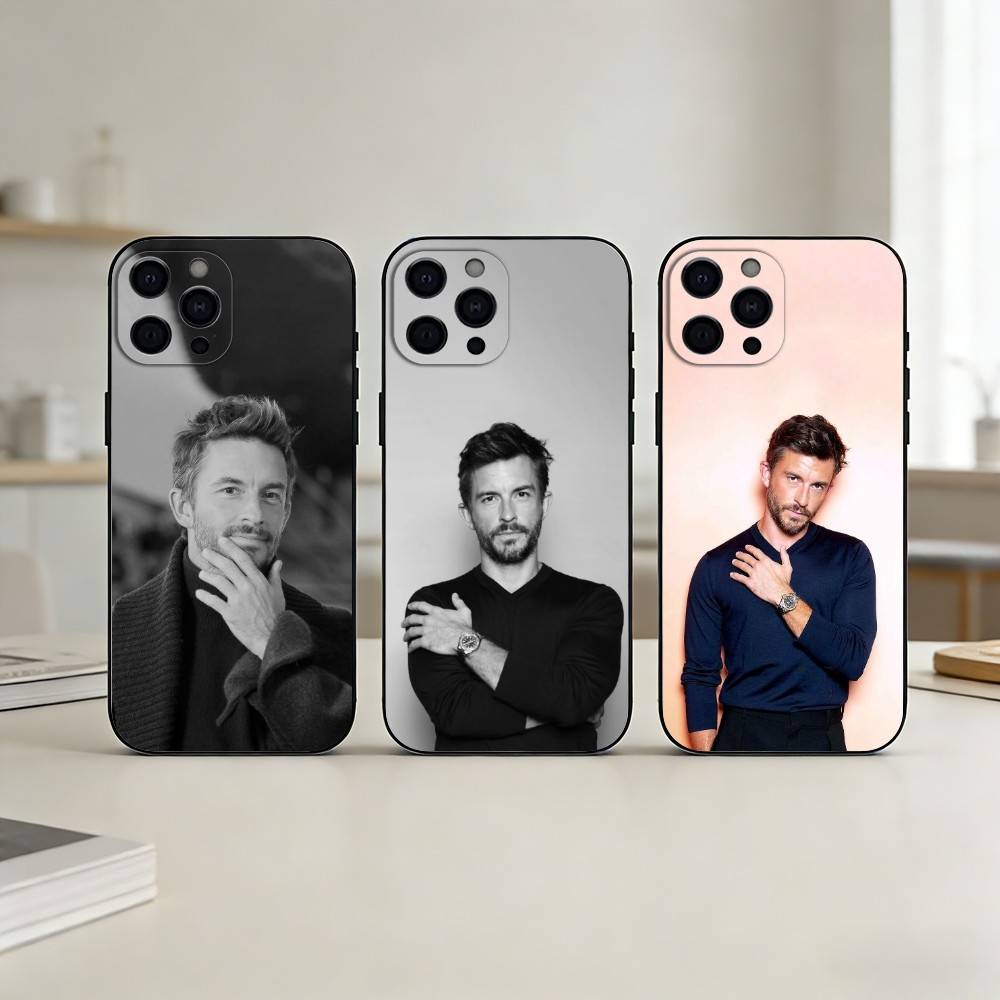 Jonathan B-Bailey Phone Case Silicone black Soft For IPhone 17,16,15,14,13,12,11,SE,Plus Pro Max