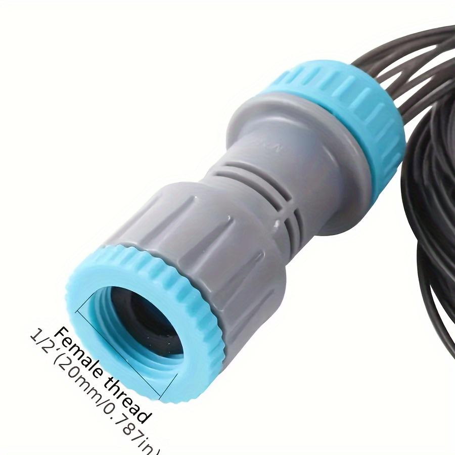 1 комплект автоматического поливочного устройства для сада, система полива сада, с 10 капельницами, устройством для проникновения капель