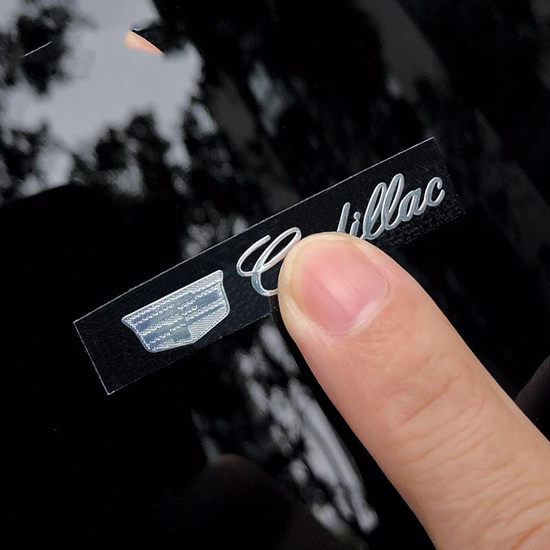Car Metal Emblem Wiper Stickers Reflective Styling Decals for Cadillac Escalade CTS ATS SRX XT4 XT5 XT6 STS XTS SLR CT4 CT5 CT6