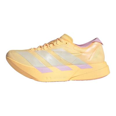 Женские кроссовки Adizero Adios Pro 4 Ice Tangerine Ice Gold Bliss Lilac Оранжевые KI3467