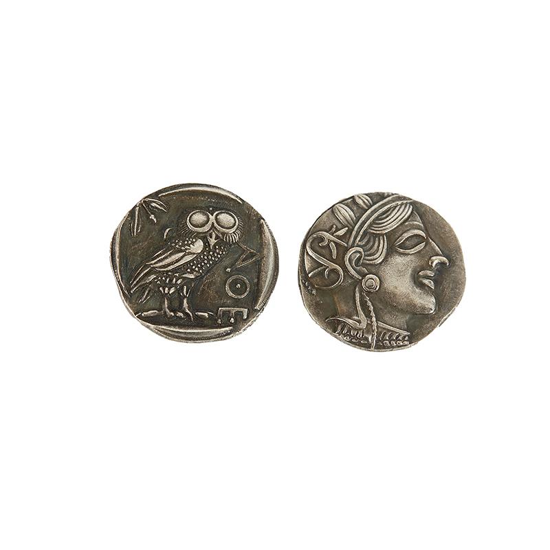 Винтажная коллекция памятных монет Древней Греции. Украшения для дома. Подарки и ремесла.