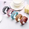 Bohemian Leather Bracelet Geometric Beads Chain Multilayer Wrap Bangle Women Jewelry Accessories