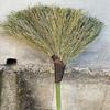 Large Bamboo Broom for Indoor Hard Floor Cleaning - Ideal for Office, Classroom, Yard, and Household Use