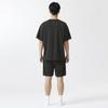 by LIPNER Body Recovery General Medical Device Fatigue Recovery [LOGOS] T-Shirt #35503 (Black, XL)