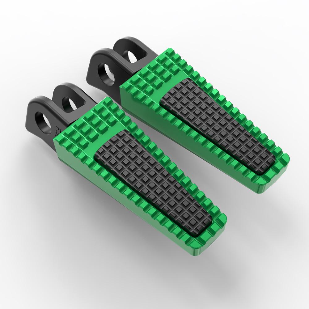 For Kawasaki Z650 Anniversary Z650RS Z1000SX ZX-6R ZX-9R Motorcycle Front Footrest Adjustable Foot Pegs Rotatable Foot Pegs Rest