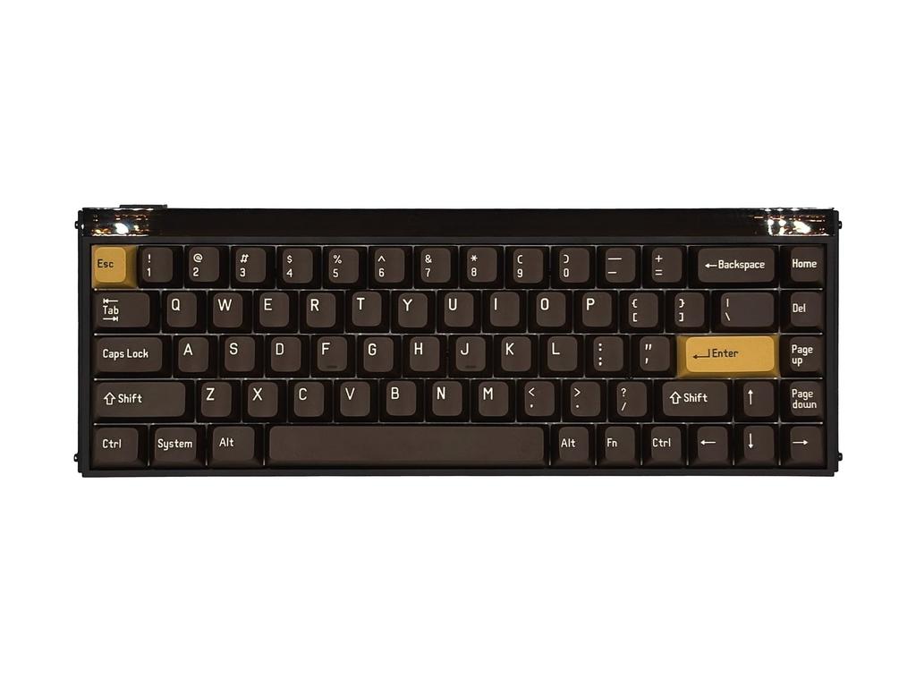 MADE68 Pro Earth Английская раскладка USB-подключение Совместимость с Rapid Trigger 8000 Гц Магнитные переключатели TTC KOM Магнитная Tenkeyless 68 клавиш Snap Tap 8K Polling