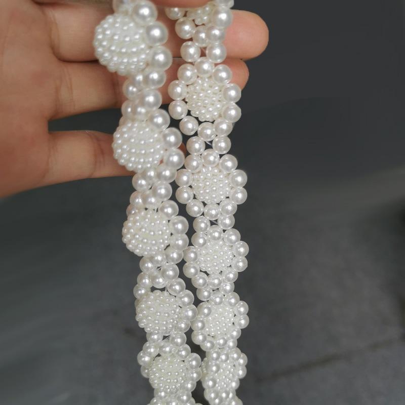 Новый регулируемый акриловый жемчужный пояс для женщин, дамский металлический тонкий цепной пояс для облегающего тела, цепи, ремни, платье, юбка, эластичный пояс