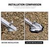 For Tiger 1200 GT Pro For TIGER 1200 GT Explorer 2023 2024 Motorcycle Kickstand Foot Side Stand Extension Pad Support Plate
