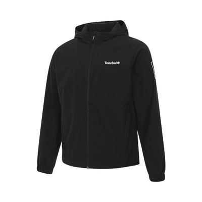 Timberland Спортивная Фитнес Худи на Молнии с Длинным Рукавом Куртка Унисекс Черная A41P5-001