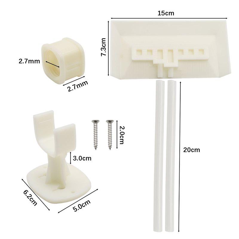 Plastic Beehive Feed Trough 1Pc Beekeep Feeder Feeding Inside Honey Sugar Water Feeder For Bee Keeper Tool