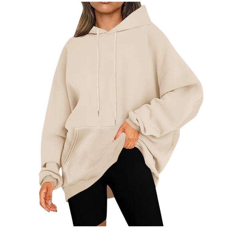 Women Casual Oversized Hooded Sweatshirt Long Sleeve Pullover Tops Hoodies