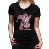 Футболка Pomni Tadc Jax The Amazing Circus для ЖЕНЩИН с круглым вырезом Уличный стиль Футболки Женские футболки Короткая летняя одежда Топы