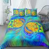 Abstract Duvet Cover King/Queen Size Modern Gothic Simple Strokes Face Bedding Set Abstraction Art 2/3PCS Polyester Quilt Cover