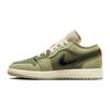 Детские кроссовки Air 1 Low SE Craft GS Sky J Light Olive Green Celadon Bright-Mandarin FD9092-300