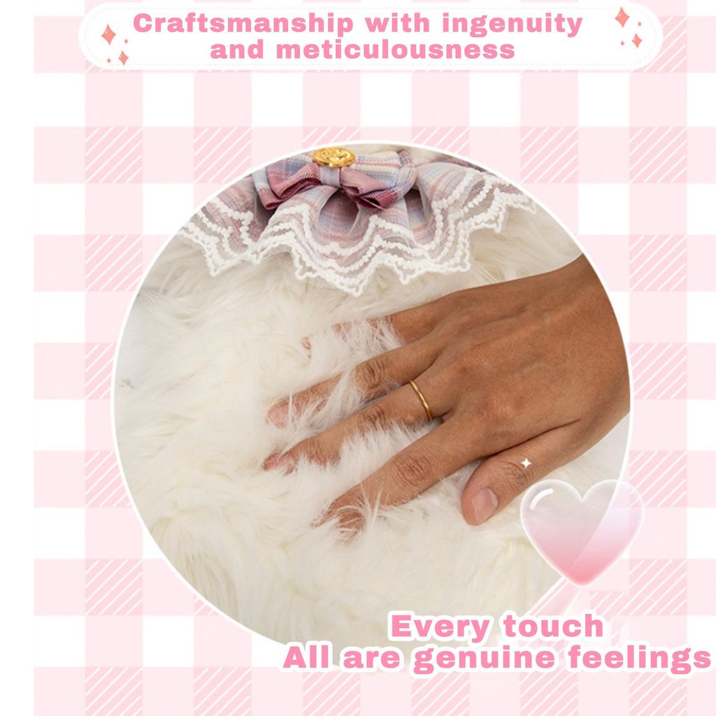 Рюкзак в виде мягкой игрушки Милый плюшевый рюкзак в виде кошки, Сделанный вручную реалистичный рюкзак в форме кошки для сопровождения плюшевой кошки