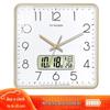 Timess 15-дюймовые квадратные настенные часы с календарем