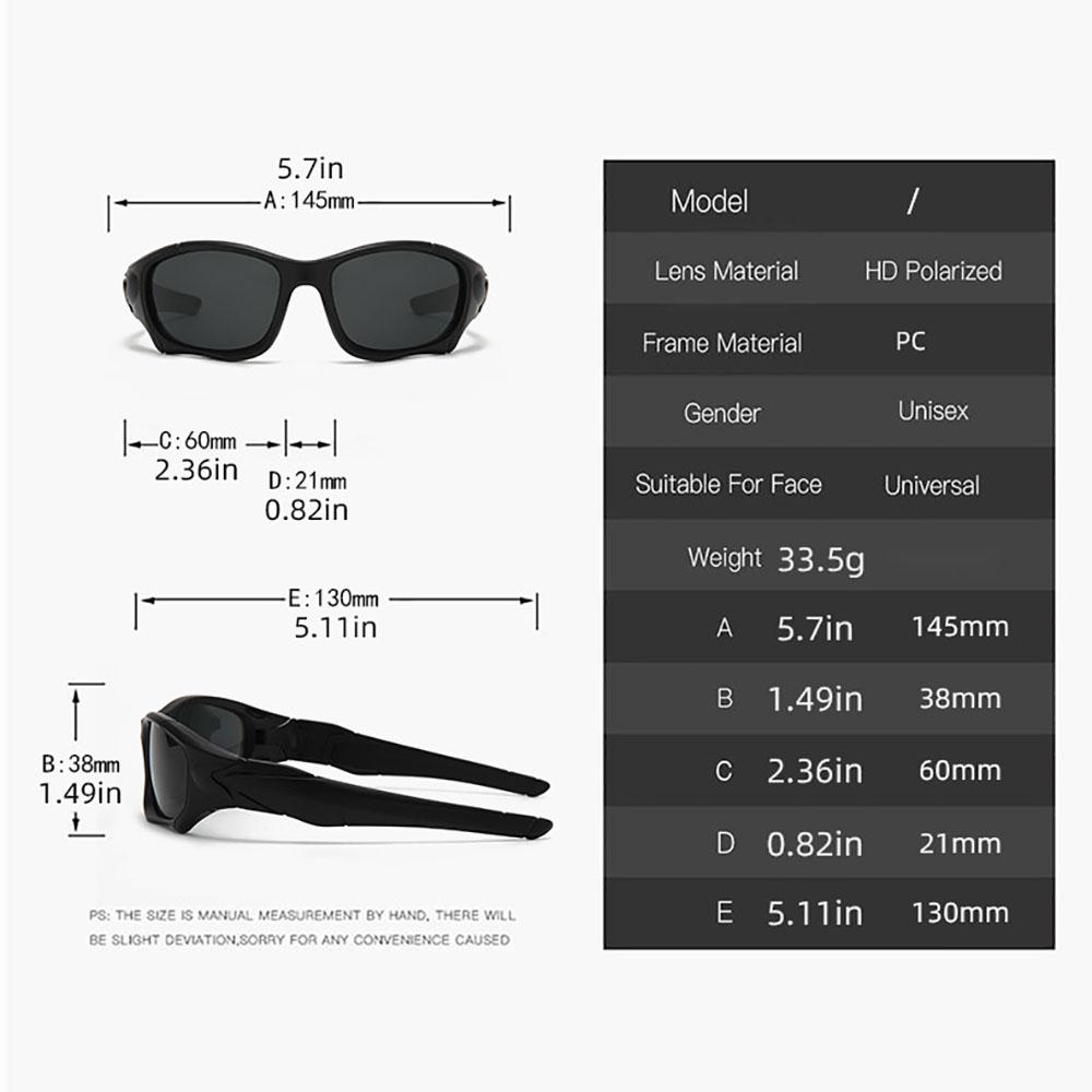 Advanced Cool Fantasy Polarized Surround Fashion GlassesMen's and Women's Outdoor SportsCyclingFishingHikingGolf