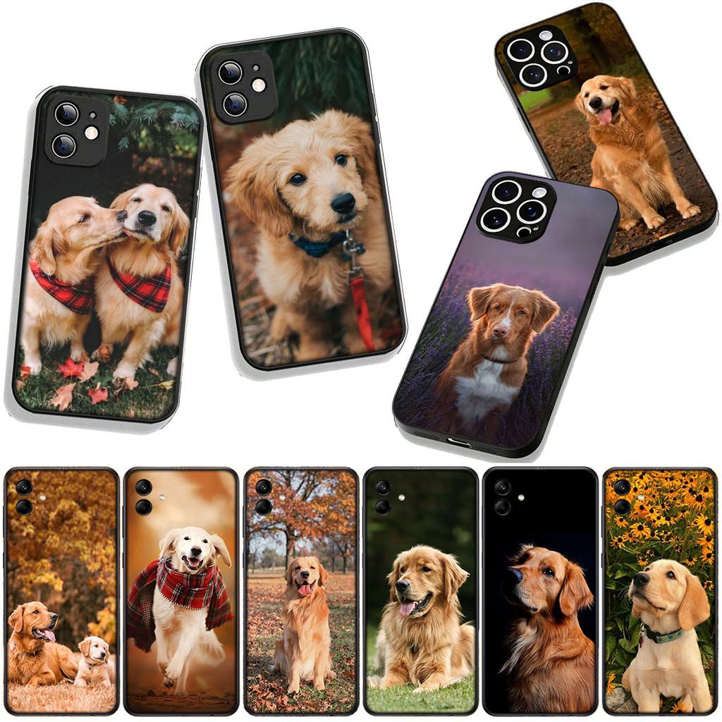 for OPPO A54 A40 A60 A80 A18 A16 A17 A38 A78 A79 A57 A55 A96 A15 A12 Phone Cover Case Golden Retriever Dog Casing