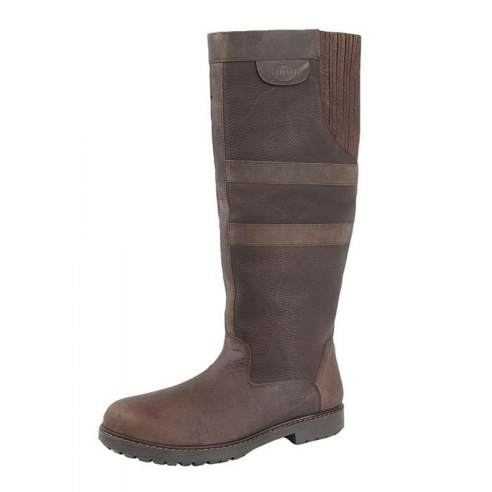Woodland Womens/Ladies Hailey Waxy Leather Gusset Country Boot