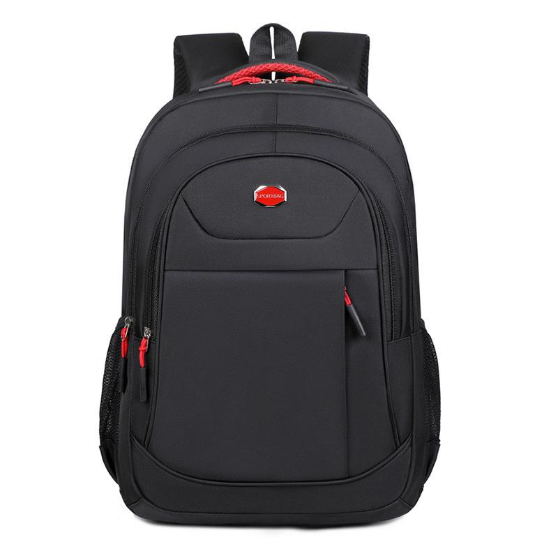 Men's Backpack Oxford Waterproof Backpack Business Computer Bag Leisure Travel Backpack High School Student