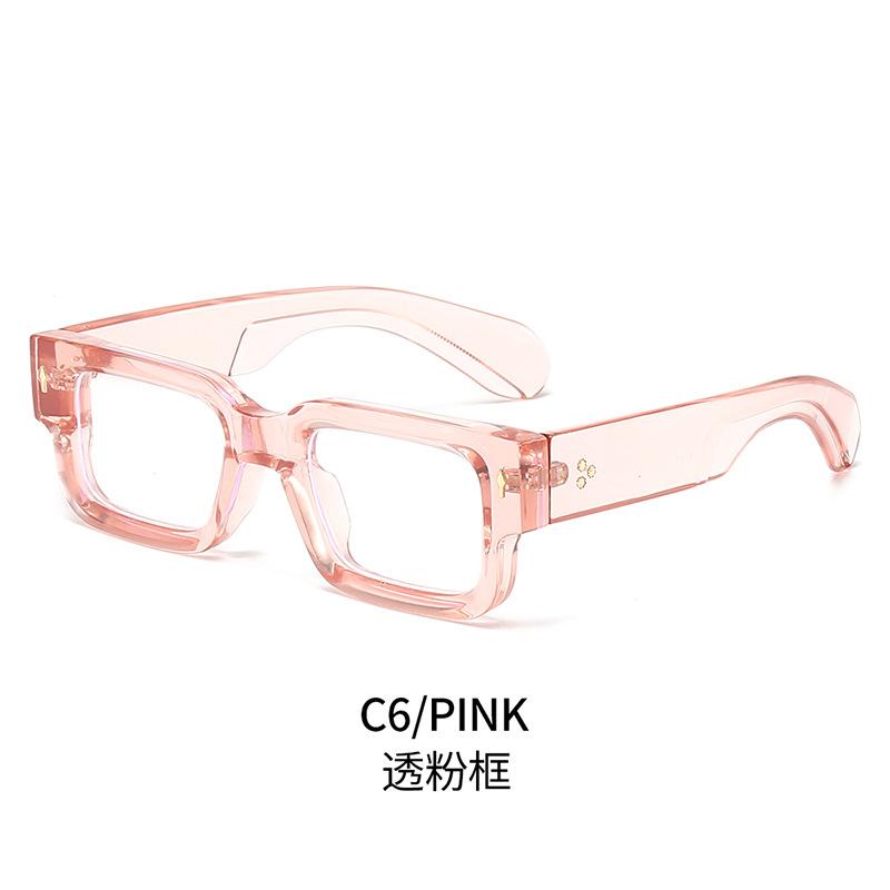 Винтажные прямоугольные мужские пресбиопические очки люксовый бренд толстая оправа анти-синий луч квадратные очки для чтения мужчины женщины 1.0 2.0