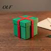 Festive Desktop Storage Boxes 3D Printed Christmas Surprise Gift Box, Funny Interactive Fidget Toy with Creative Interaction Toys Teeth Design,