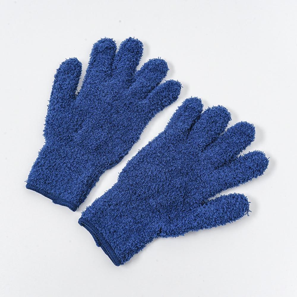 1 Pair Comfortable Microfiber Cleaning Gloves Super Soft Household Gloves  House Cleaning
