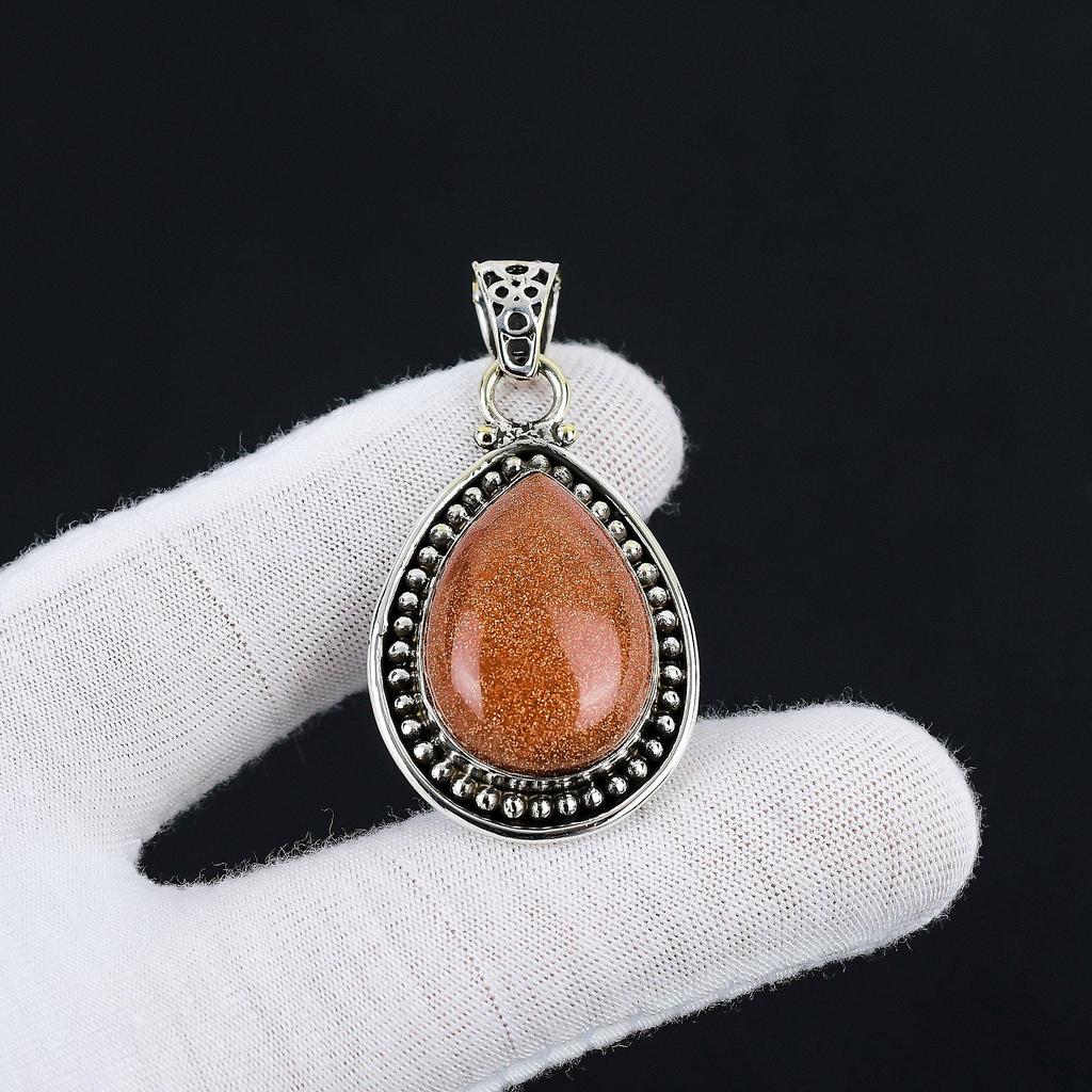 Красный солнечный камень драгоценный камень ручной работы из стерлингового серебра 925 пробы ювелирный кулон натуральный красный солнечный камень камень красный солнечный камень драгоценный камень кулон для подарков