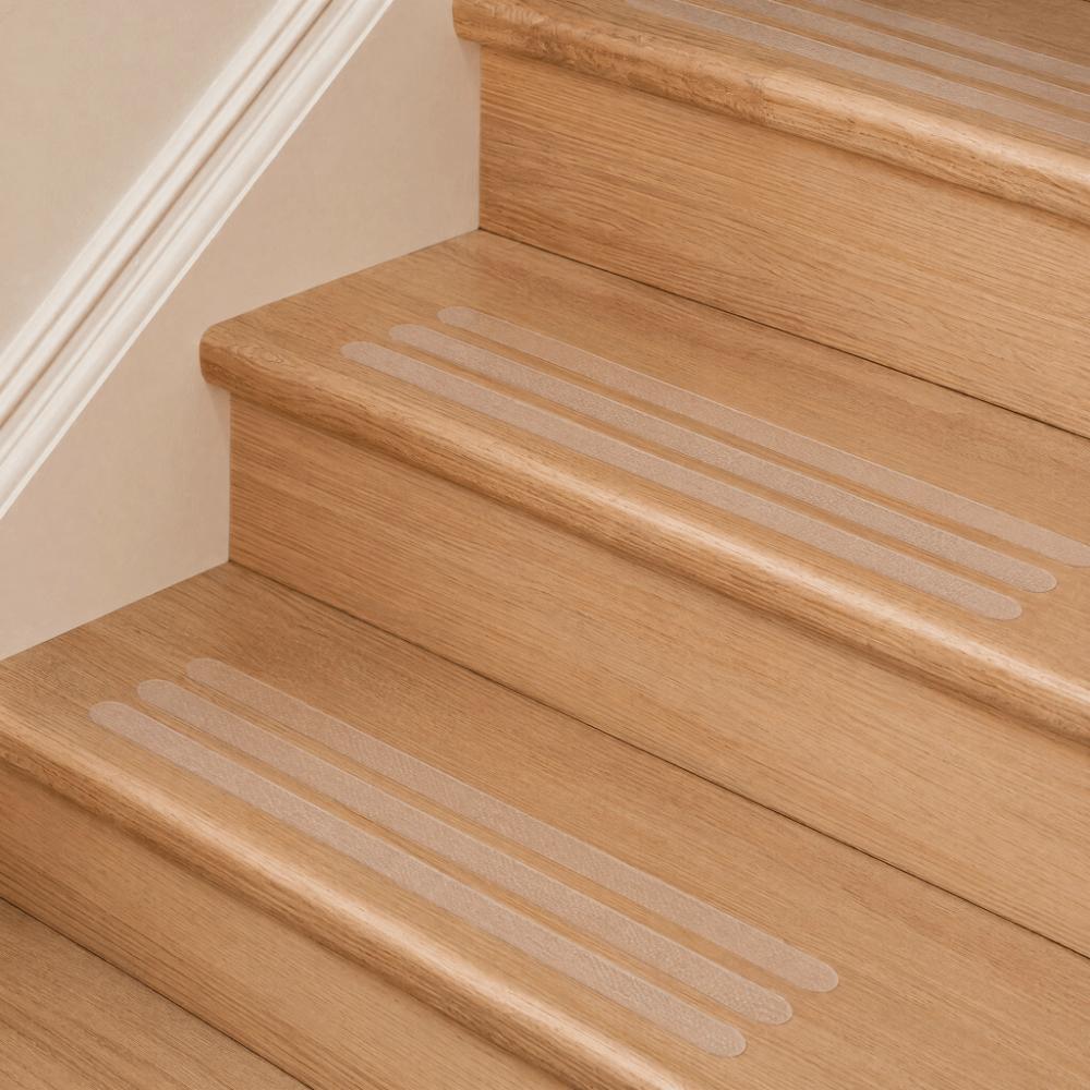 24 PCS PEVA Anti Slip Strip Self Adhesive Bathtub Sticker Practical Non Slip Sticker Family