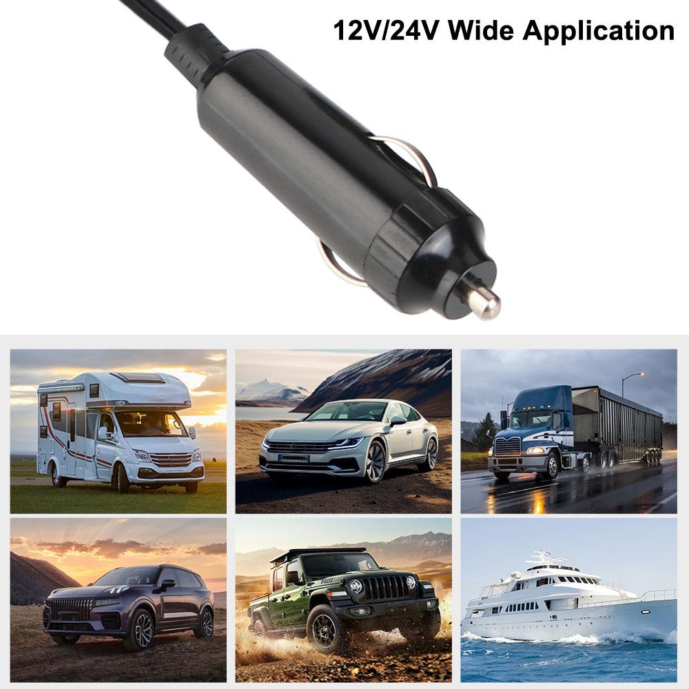 Розетка прикуривателя 8 портов Штекер прикуривателя Автомобильный инвертор DC 12В/24В в AC 110В/220В USB зарядные устройства Адаптер питания Конвертер