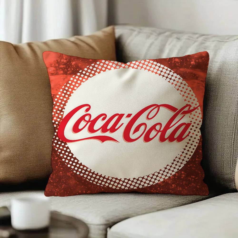Подушка Coca Cola Чехол для подушки Наволочка Гостиная Диван Домашний Декор Индивидуальный