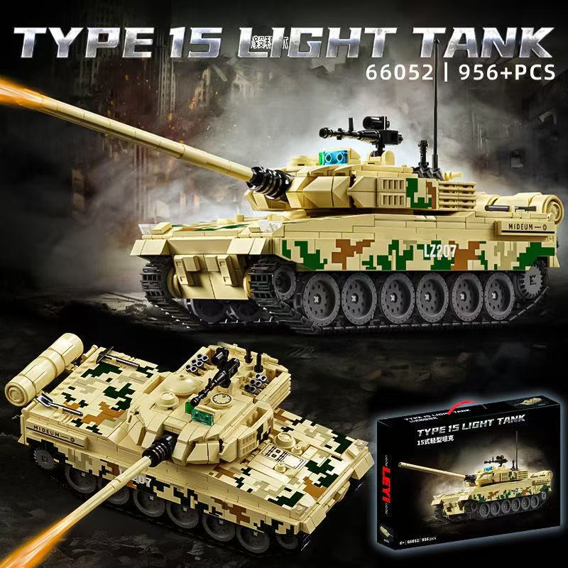 Military WW2 MOC Leopard 2A7 Army Main Battle Tank Soldiers Building Blocks Bricks M1 T90M Tank Kits For Kids Boys Gifts