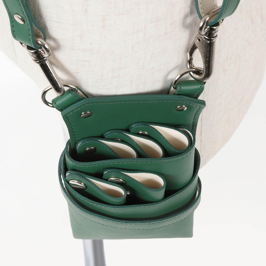 DEEDS Latina 373 Botanical Green Scissor Made in Japan by a Specialist in Scissor Holds Perfect for and Barbers No. Case, Cases, 3-5 Scissors,