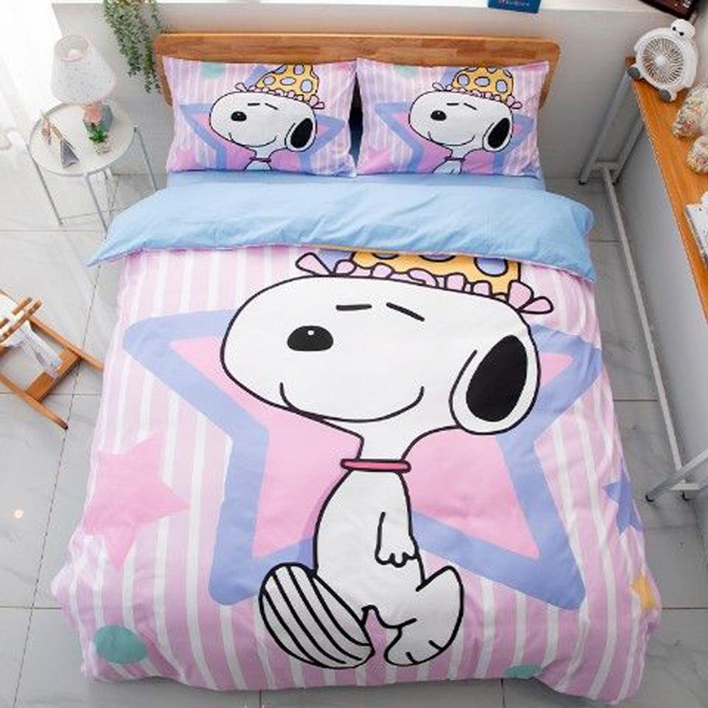Мультяшная Собака 3D-печать Изысканное постельное белье Снупи Пододеяльник Одеяло Постельное Белье Молодежное Девочки Мальчики Подарок