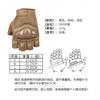 Tactical Half-Finger Gloves Cycling Hiking Sports Training Anti-Slip Durable Nylon Lightweight Adult Men