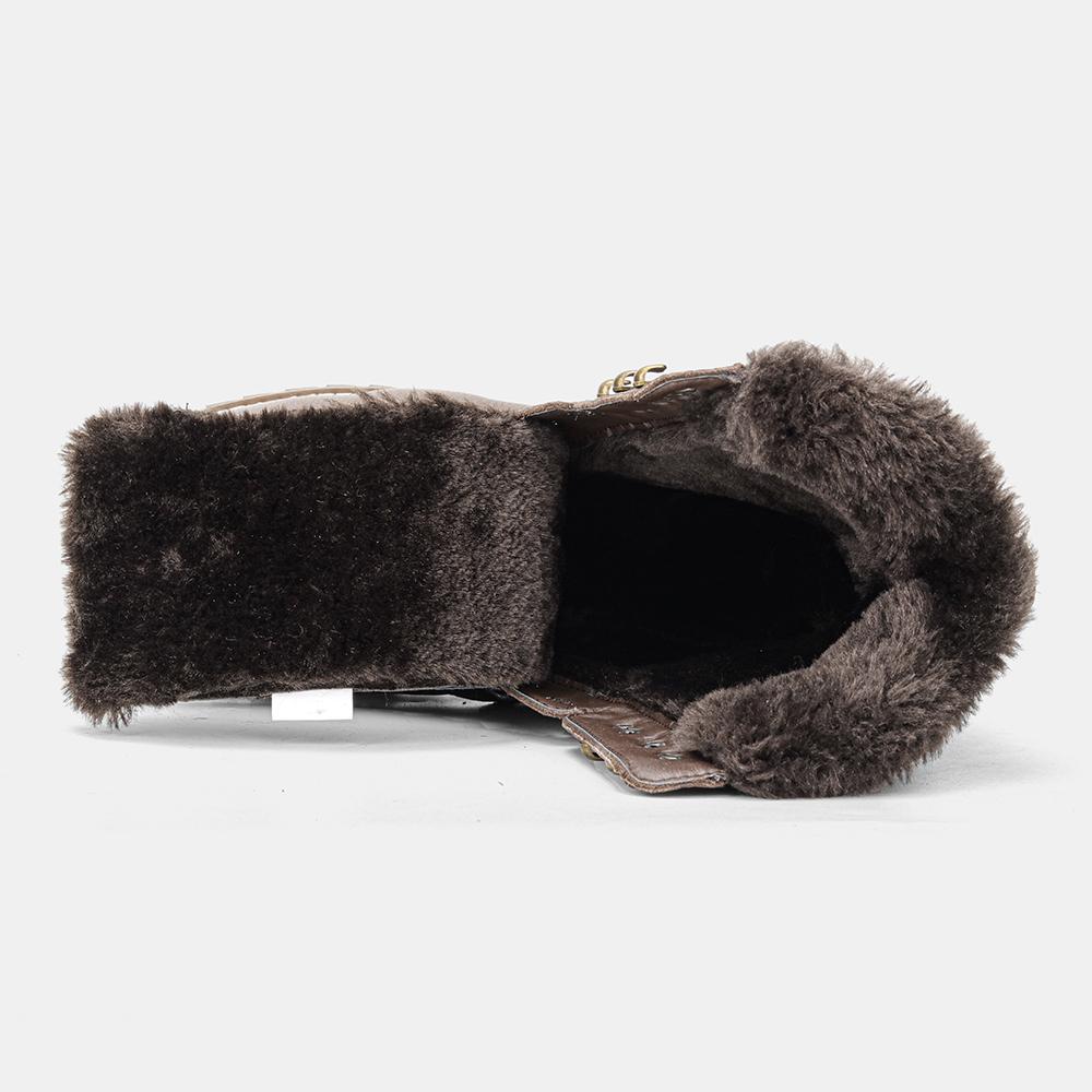 Мужские зимние ботинки из натуральной кожи, теплые мужские зимние ботинки ручной работы, зимние ботинки из натуральной кожи для мужчин