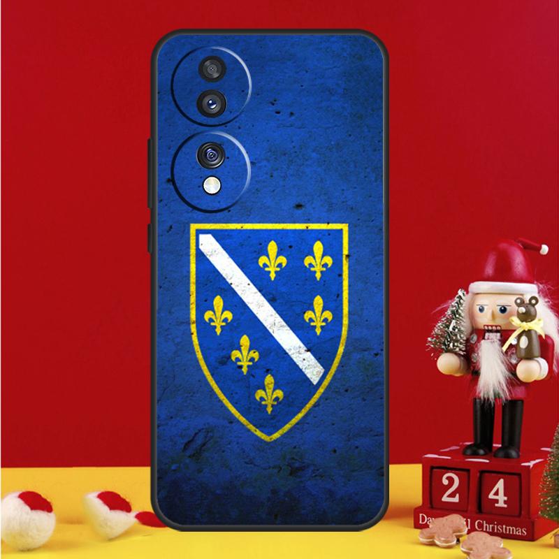 Чехол с флагом Боснии и Герцеговины для Honor Magic 7 6 8 Pro Honor Win X9a X9b X9c X9d X8c X8b 50 70 90 200 400 Lite Чехол