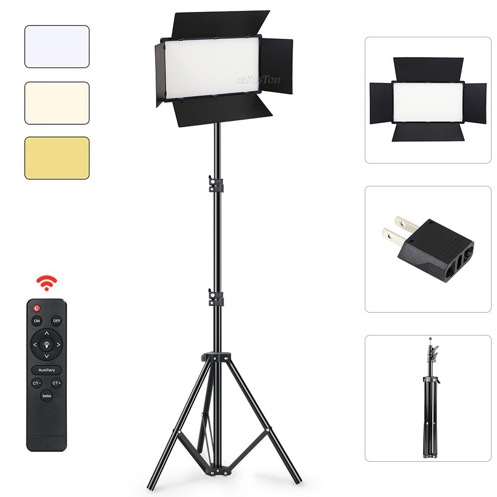 Светодиодная видеопанель с регулируемой яркостью CRI95 с пультом дистанционного управления, 12 дюймов, фотостудия, съемка фотографий на YouTube, прямая трансляция