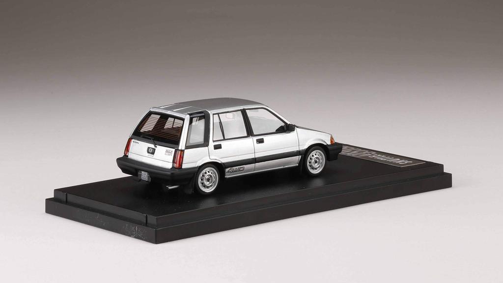 MARK43 Honda CIVIC SHUTTLE 4WD M 1984 Серебристый Готовое изделие 1/43 (Арканзас)