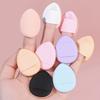 6/10pcs Mini Air Cushion Powder Puff Dual-Use Mixed Sponge Cosmetic Puff New Finger Cushions